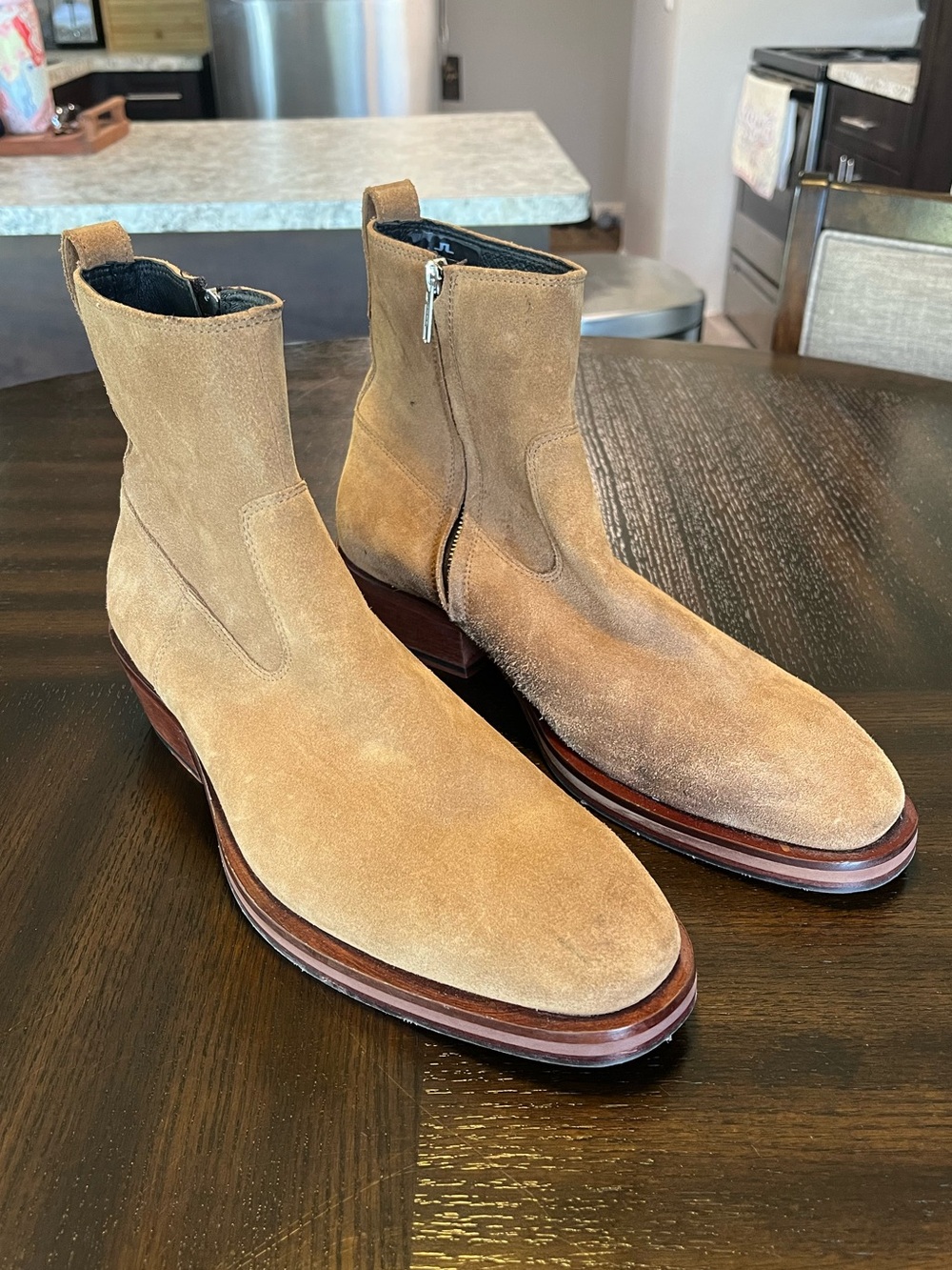 J. Lindeberg Men’s Wyatt Suede Boots Size 43 / US 10 - Picture 2 of 16